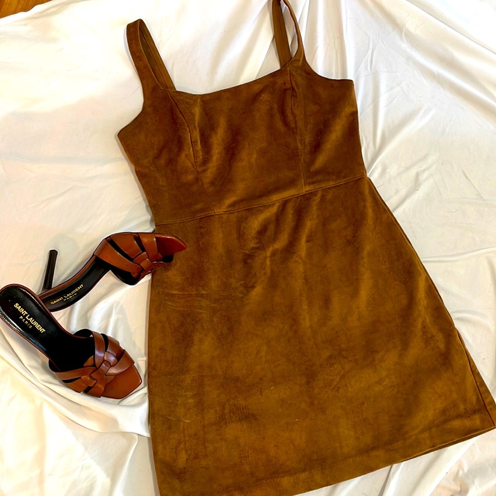Abercrombie & Fitch Suede Mini Dress
